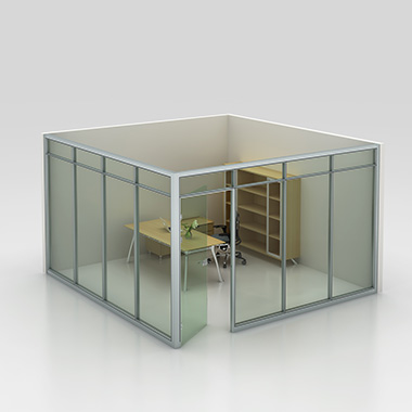 HK85 glass partition wall